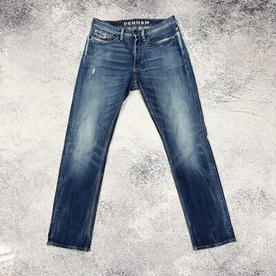 DENHAMデンハム FORGE RELAXED FIT DENHAM】Forge Selvedge Heavy Wash Made In Italy Relaxed