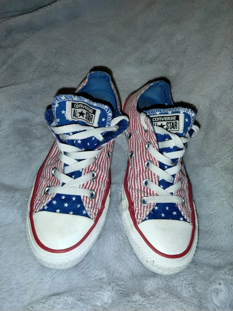 Converse Chuck Taylor Flag Low Top Shoes Mens Sz 4 W eBay