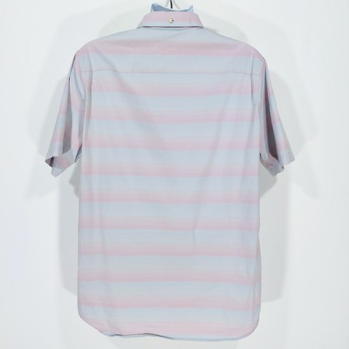 Travis Mathew Men's Shirt XL 'Increments' Casual Button Up Short Sleeve Striped - Picture 3 of 8