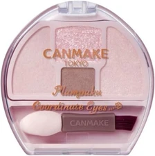 New Canmake Tokyo Plumpuku Coordinate Eyes N01 Pink Beige From Japan