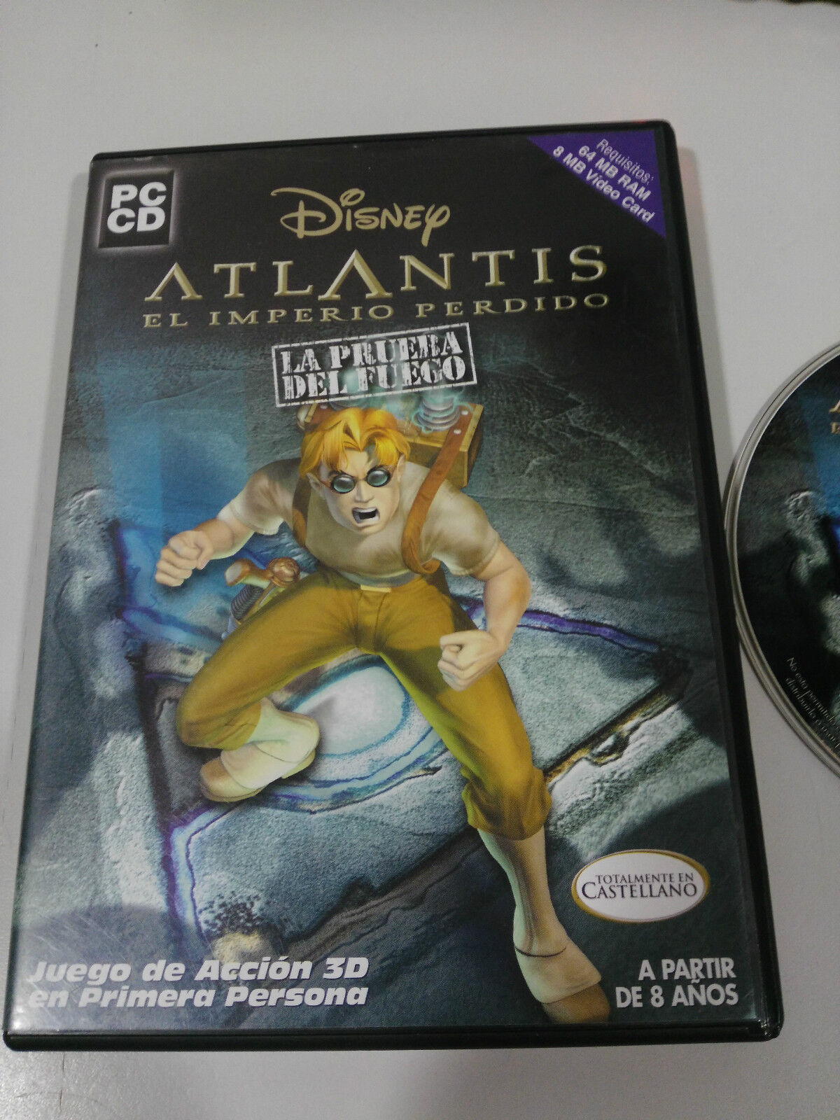 Atlantis The Empire Lost Set PC Spanish Cd-Rom Disney Interactive