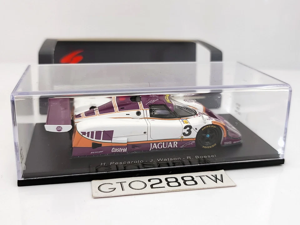 Spark 1:43 scale Jagaur XJR9 LM, #3, 24h Le Mans 1988 resin model (#S4718) - Image 4 of 4