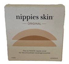 Lot Of 2 nippies skin, original, adhesive, cream color, size Small A-C cups