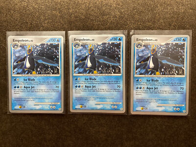 are world championship pokemon cards fake Empoleon Diamond and Pearl 4/130 2007 World Championships Rare Pokémon Card  x3