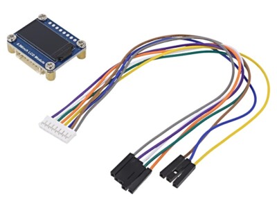 15868 Display: LCD grafisch 160x80 32,5x26mm 0,96'' LED PIN: 8 WAVESHARE