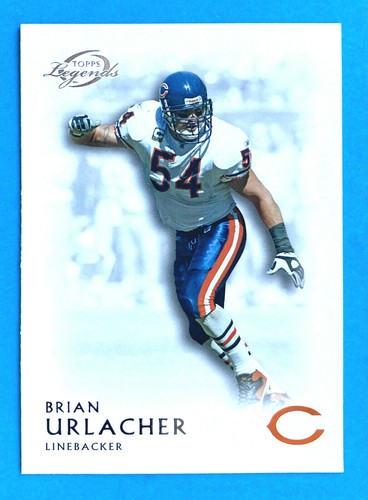 2011 Topps Legends Brian Urlacher #11 Football Card Chicago Bears (4x AP/HOF)