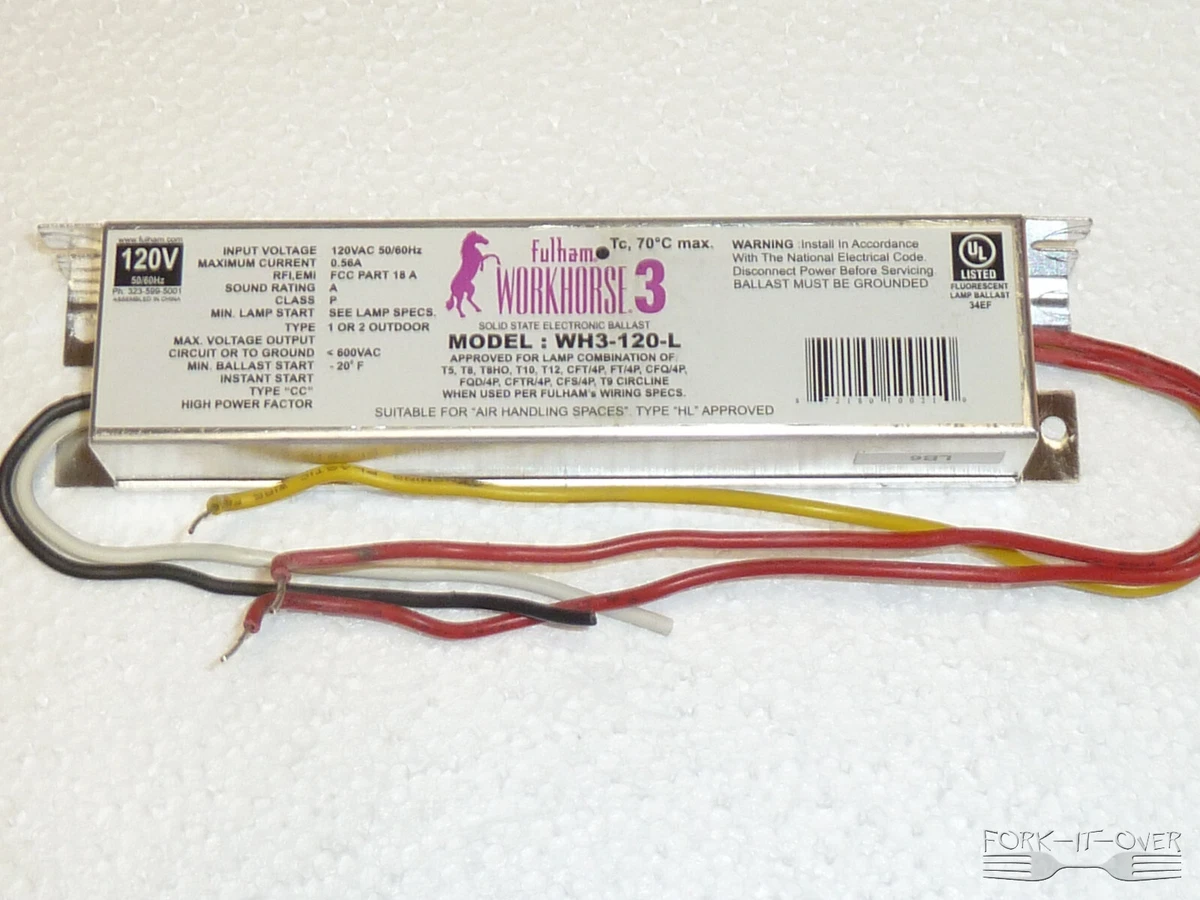 Solid state on sale electronic ballast