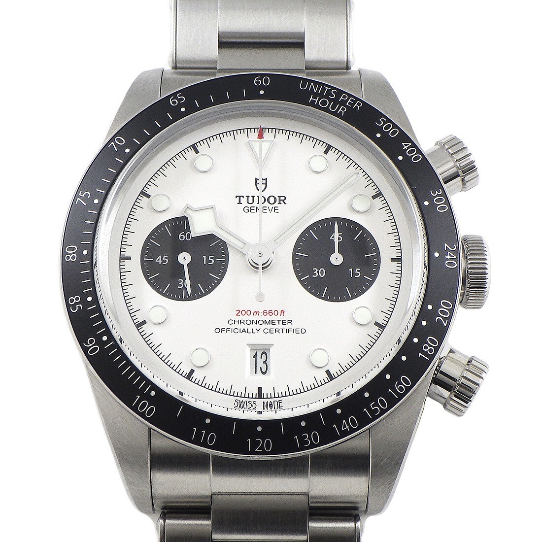 TUDOR Black Bay Chrono 79360N Stainless Steel Auto Men's Watch
