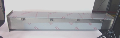 New Hoffman Nvent F66W48SS Stainless Wireway Straight 6 x 6 x 48 Hinged w/ Clamp