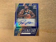 2017-18 Panini Donruss Optic Royce O'Neale Signature Series Purple Prizm Auto
