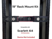 Rack Mount Kit for Scarlett 4i4 4th Gen 1.5U ...