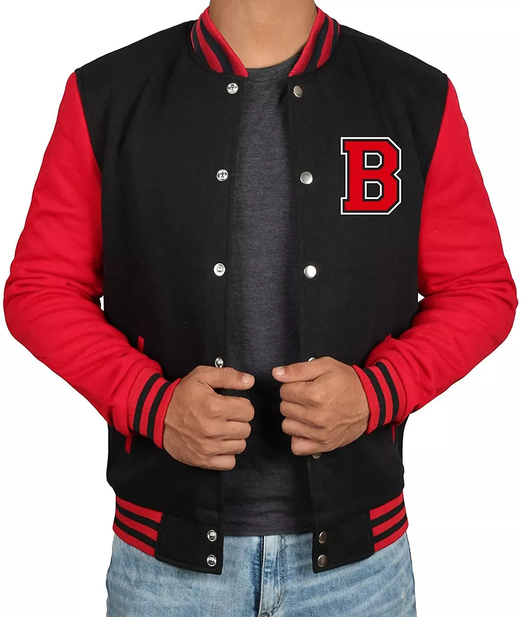 How to Wear a Black Varsity Jacket (10 looks)