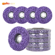 10PCS 4-1/2" x 7/8" Strip Discs Stripping Wheel For Angle Grinders Paint Removal
