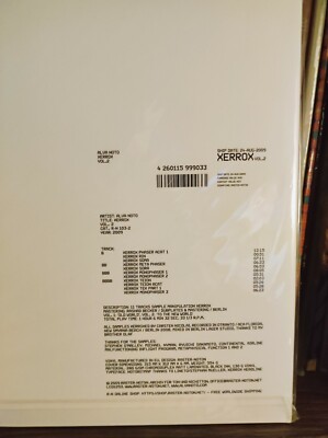 Alva Noto – Xerrox Vol.2, 2 Vinyl, Gatefold Sleeve | eBay