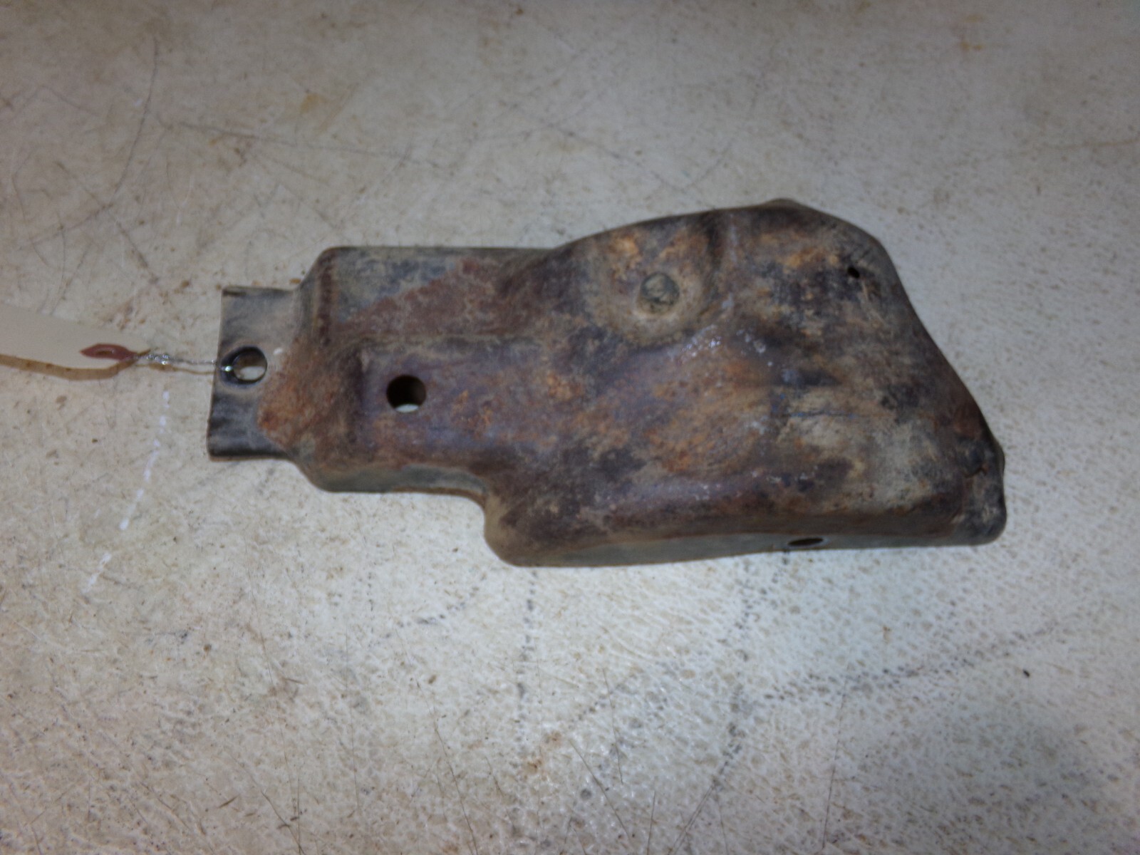 00 YAMAHA KODIAK 400 REAR DIFF SKID PLATE DIFFERENTIAL GUARD 4BD2219X