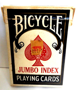 Bicycle Jumbo Playing Cards | eBay