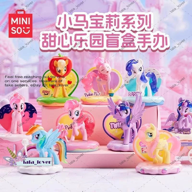 Boneco Miniso My Little Pony Sweet Paradise Series caixa cega confirmado autêntico - Imagem 2 de 4