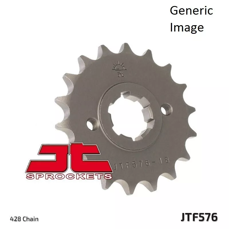 Комплект передней и задней стальных звездочек для внедорожника YAMAHA XT350/C 1985-2000 - Изображение 2 из 4