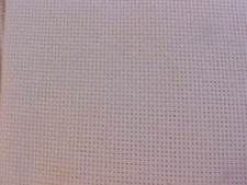 Cross Stitch Fabric Charles Craft Hardanger 22 Ct 12" x 18" White 100 Cotton