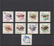 Romania - 9 Bird Stamps (WSB-084)