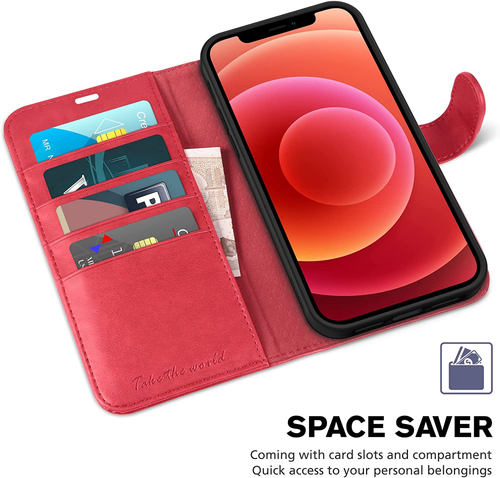 TUCCH Case for iPhone 13 Pro Max (6.7") 2021 5G, Premium Magnetic PU Leather... - Picture 7 of 9