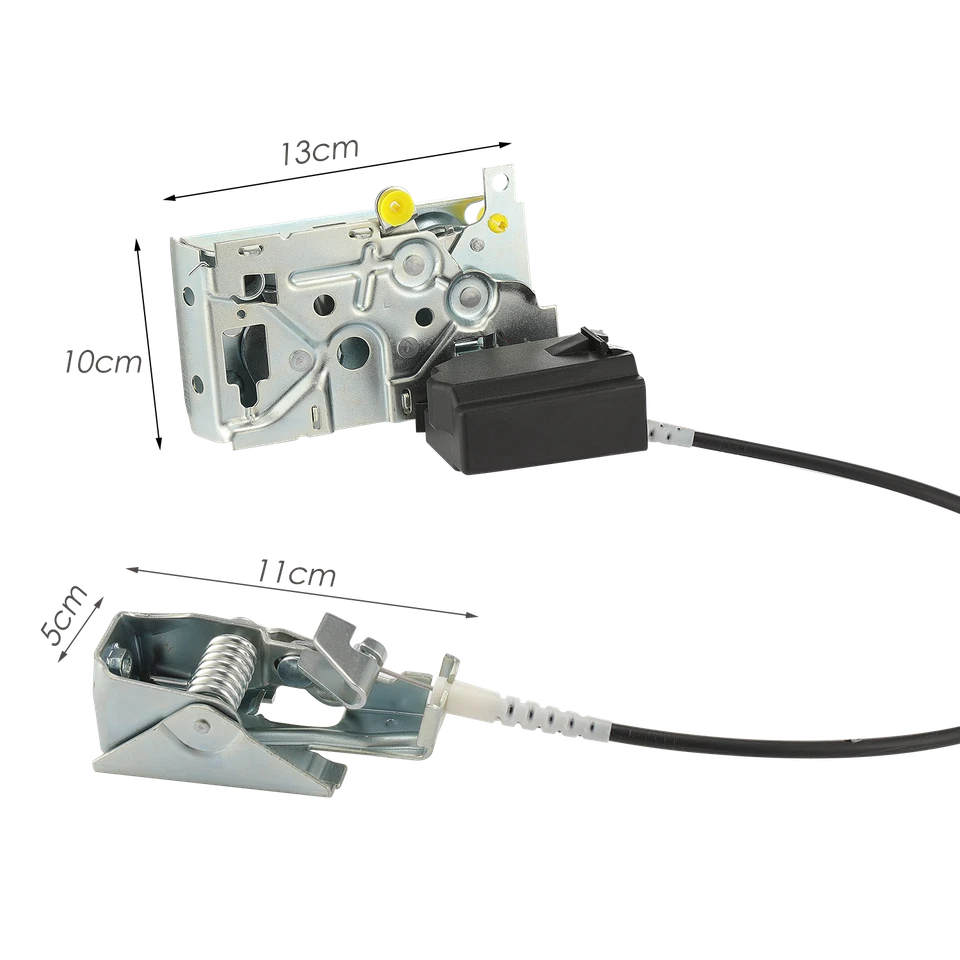 Door Lock Latch Assembly For Ford F-150 F-250 F-350 1992-1997 Front Driver Side Foto 2 de 4