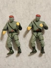 Lot of 2 Vintage 1992 TMNT Movie Star Foot Soldier Action Figures Playmates...