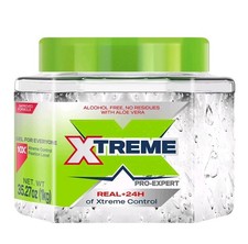Xtreme Pro-Expert Hair Gel, Maximum Hold, Unisex Styling Gel, 35.27 oz Jumbo Jar