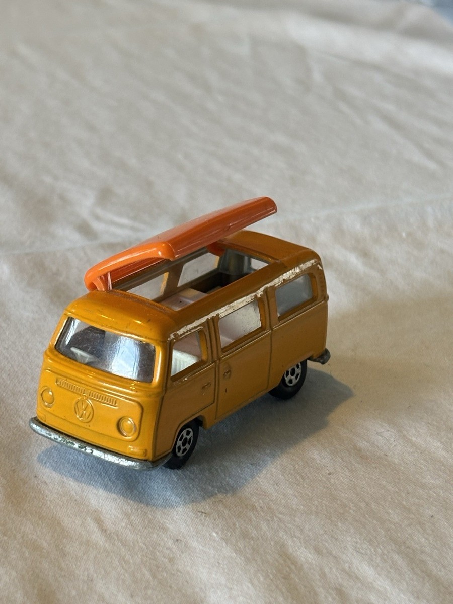 Matchbox Superfast No. 23 Volkswagen Camper Van Yellow Orange