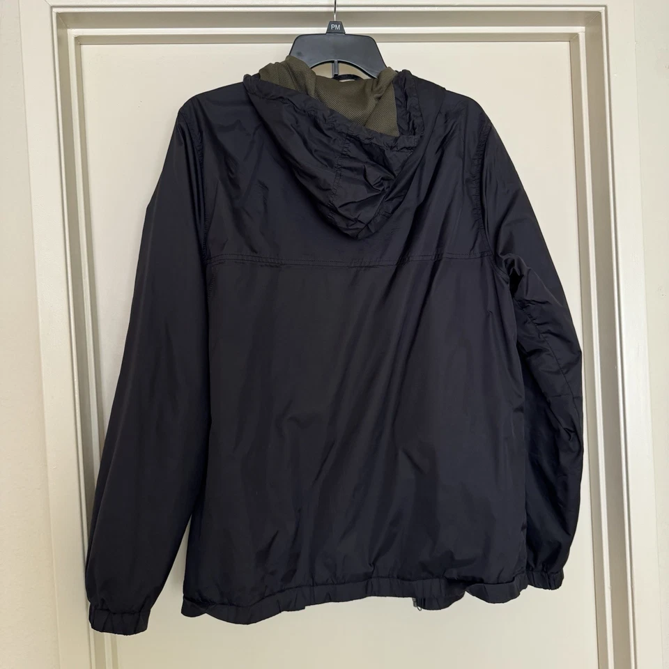 Men’s Black Volcom Jacket Size Medium Used - Image 4 of 4