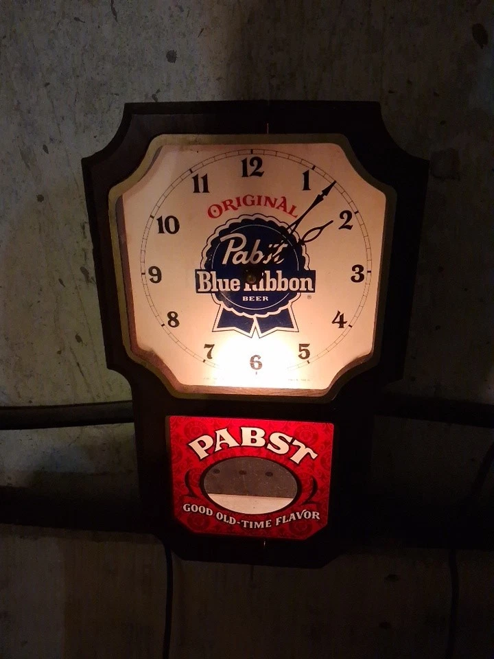 pabst clock products for sale | eBay