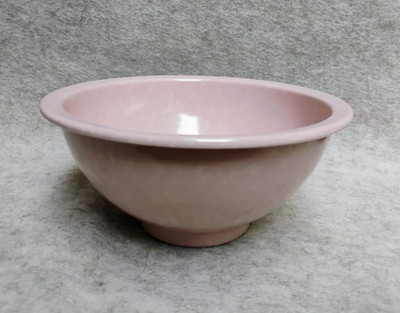 Texas Ware Vintage Melamine Pink Splatter Confetti Mixing Bowl #111