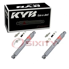 2 pc KYB Gas-a-Just Front Shock Absorbers for 1979-1995 GMC G3500 Spring xt