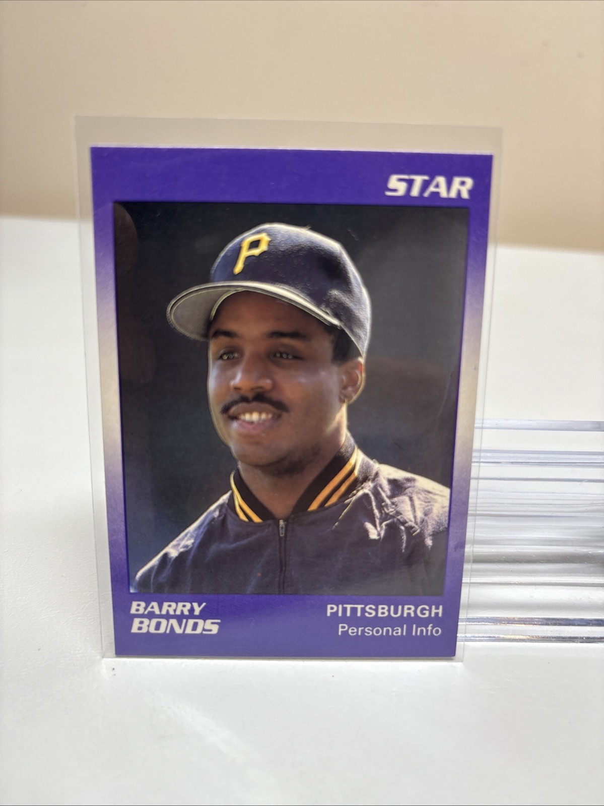 1990 STAR #10 BARRY BONDS PITTSBURGH PIRATES