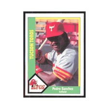 1990 CMC Minor League Pedro Sanchez Tucson Toros #624