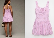 american eagle ae x The Summer I Turned Pretty Bubble Mini Dress NWT size xl