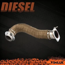 Diesel Turbo Exhaust 3.5" Pipe for 17-25 Chevy Silverado/GMC Sierra 6.6L Duramax