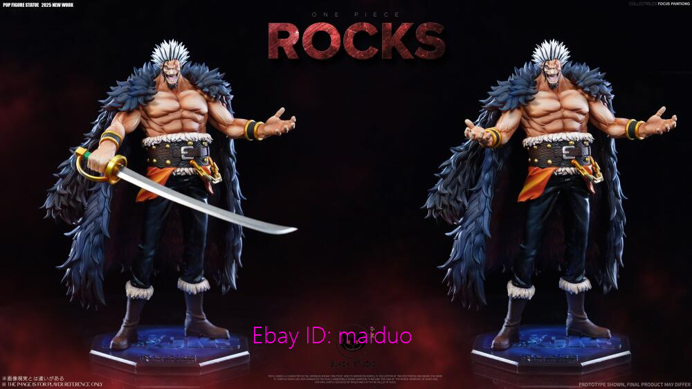 Black Studio Rocks D Xebec One Piece Resin Figure Statue 31cm | eBay