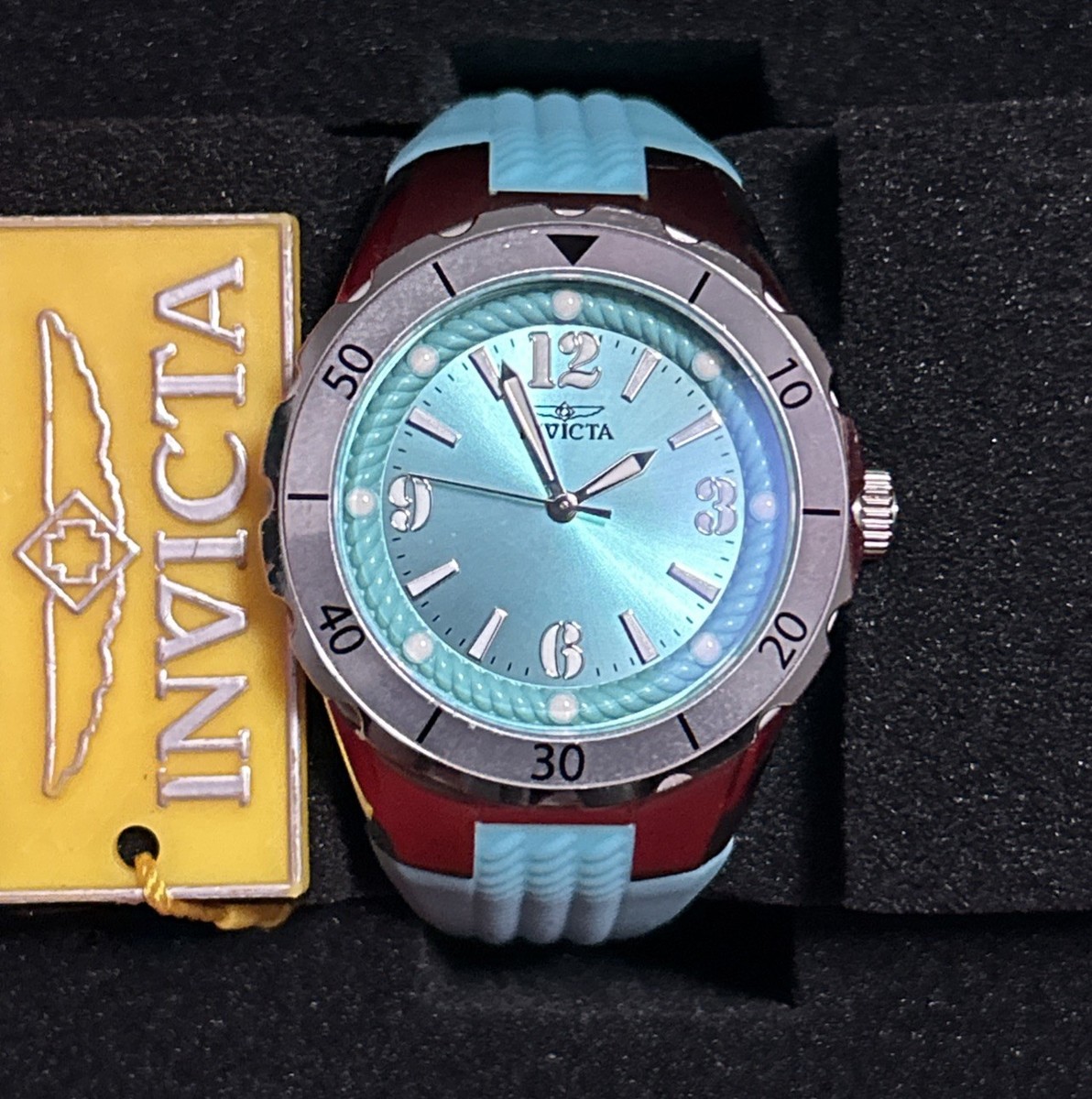Invicta Angel Halo Watch - 38mm, Light Blue (24124) Invicta  display picture 2