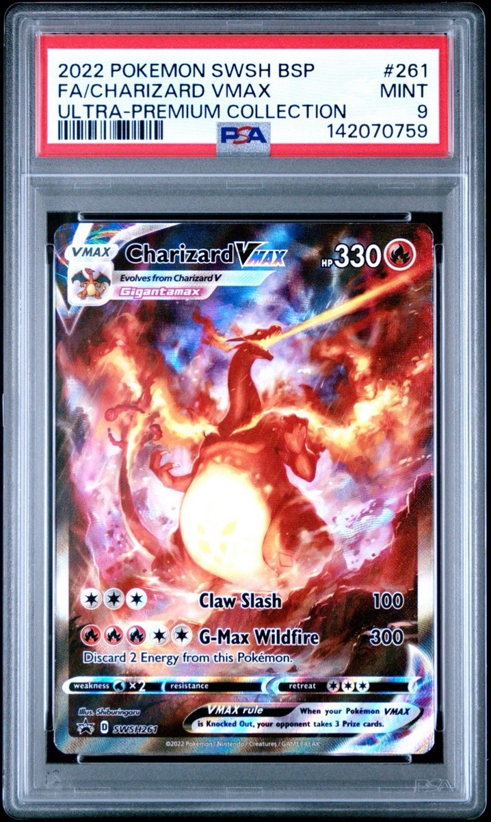 2022 Pokemon SWSH BSP Ultra Premium Collection #261 Charizard Vmax