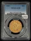 1849 G$10 Liberty Head Gold Eagle - PCGS AU 50 - SKU-G5753