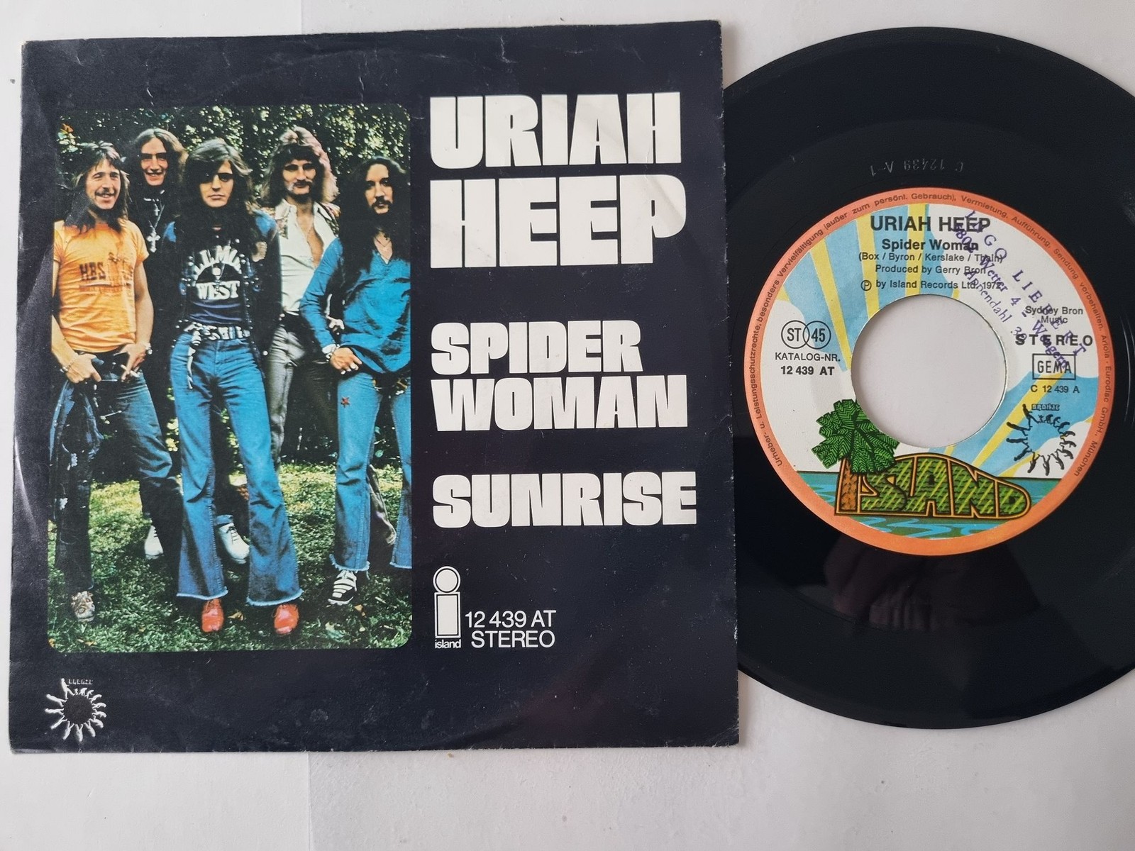 Uriah Heep - Spider Woman 7'' Vinyl Germany