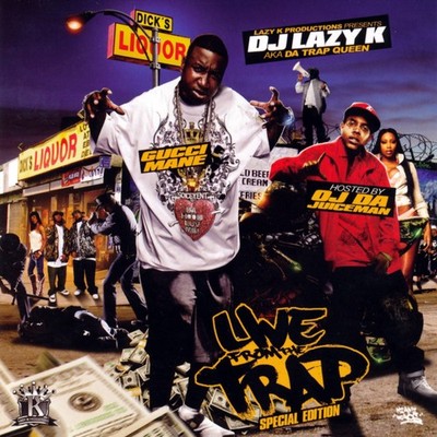 DJ LAZY K OJ DA JUICEMAN & GUCCI MANE LIVE FROM THE TRAP RARE MIXTAPE MIX CD