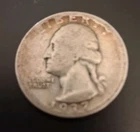 1937 D Silver Washington  Quarter
