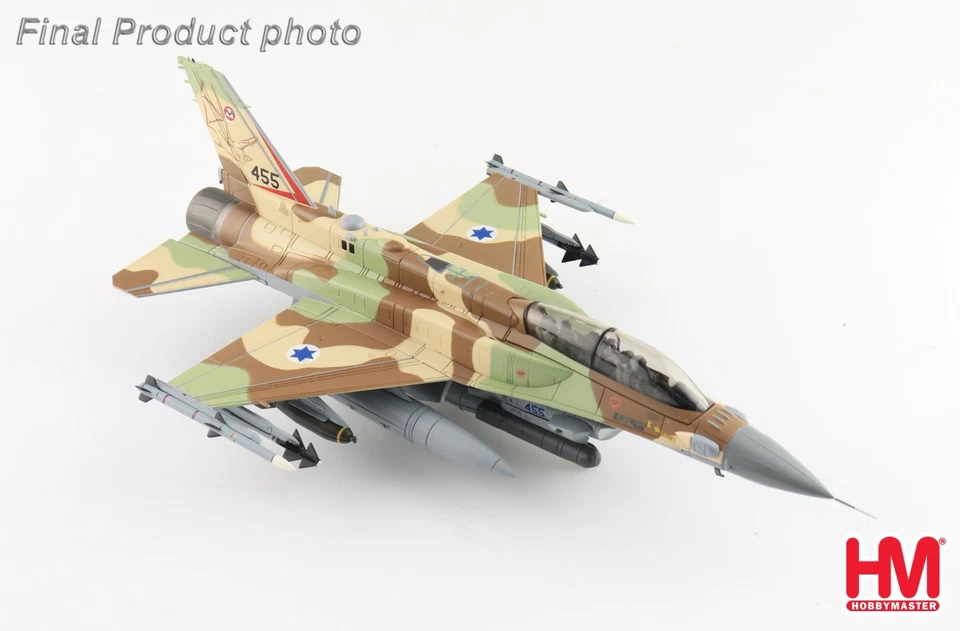 Hobby Master 1/72 HA38037 F-16I Sufa IDF/AF 119th (Bat) Sqn, Ramon AB, Israele - Immagine 3 di 4