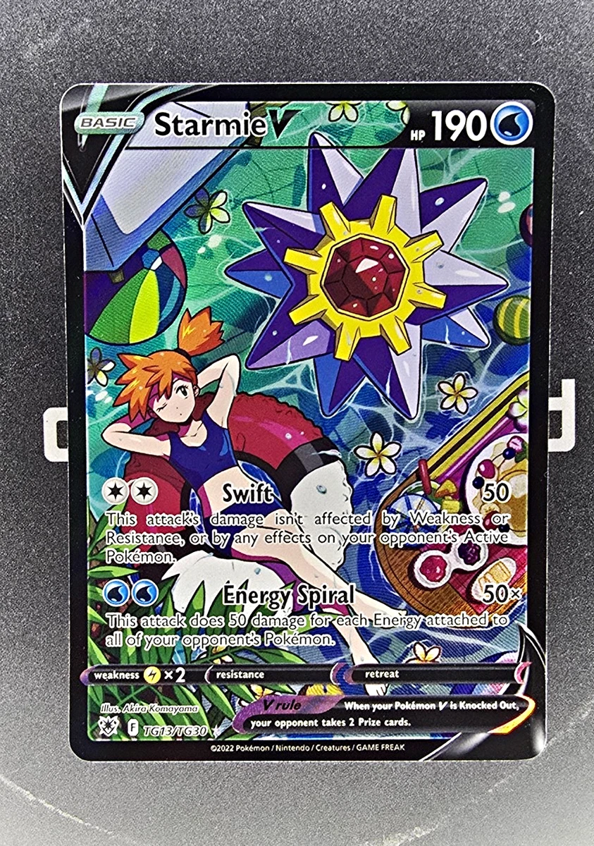 Starmie V Pokémon TCG Cards for sale | eBay