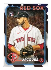 Joe Jacques 2021 Topps Series 1 Independence Day 63/76 Parallel Rookie