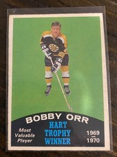 1970-71 O-Pee-Chee #246 BOBBY ORR Hart Trophy Winner EX/NRMT No Crease !!