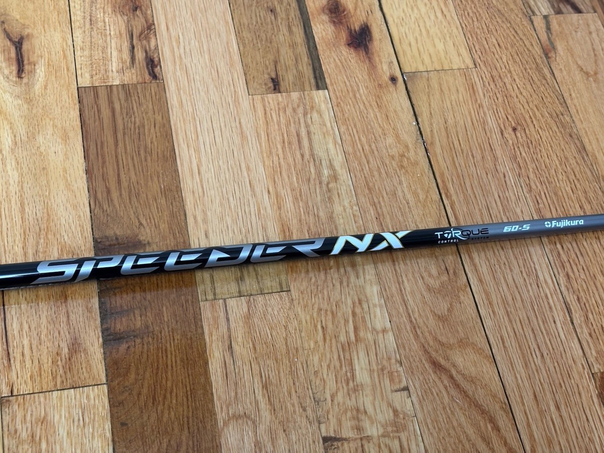 フジクラ　スピーダーNX 60-S Fujikura Speeder NX Torque Control 60-S Stiff Flex Iron Shaft .370