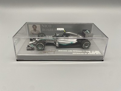 Minichamps F1 1:43 Mercedes W05 Nico Rosberg Winner Australian GP 2014 Modell